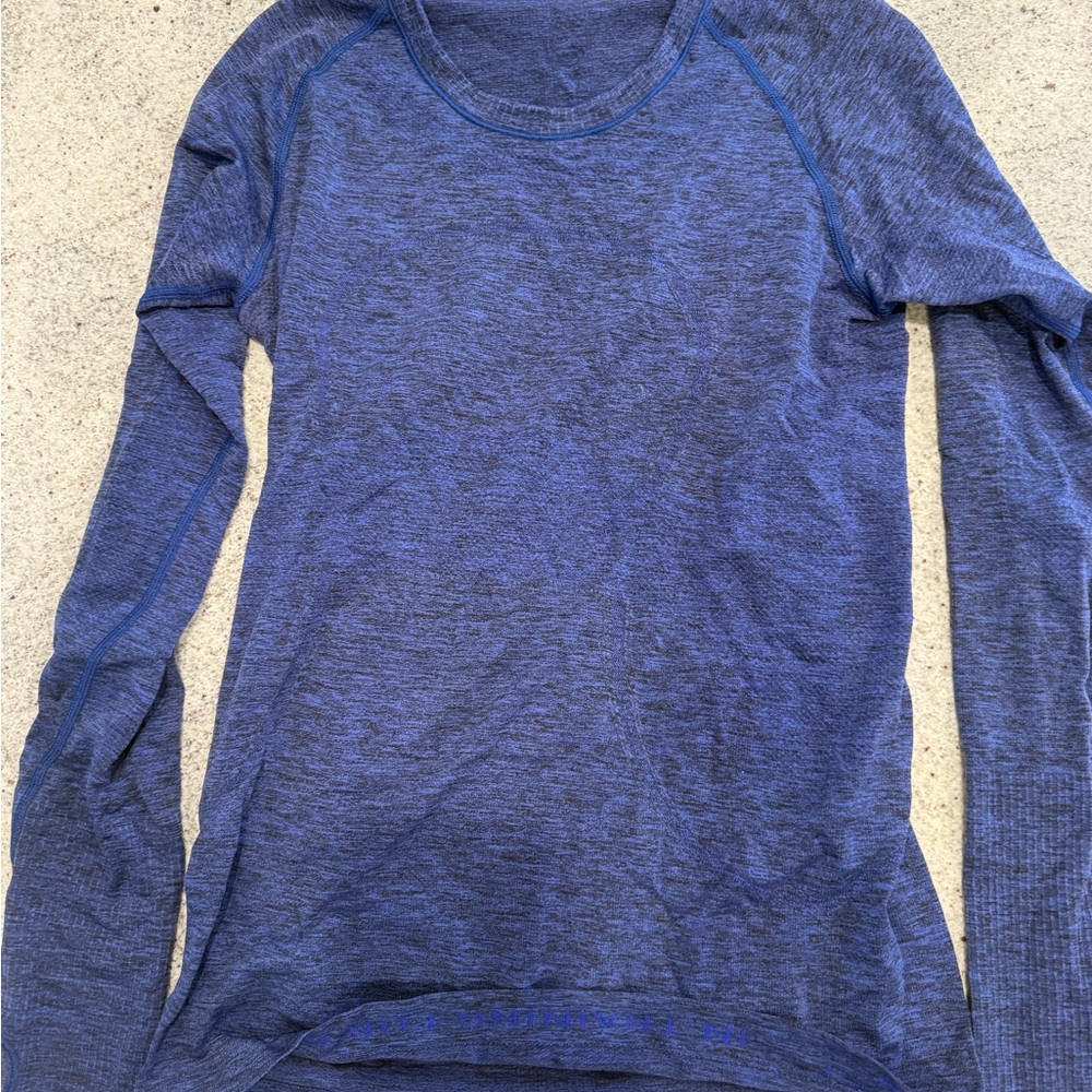 Lululemon long sleeve swiftly sz 8
